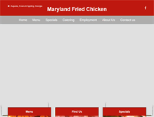 Tablet Screenshot of marylandfc.com
